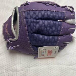 Rawlings Purple and Silver Sports Glove